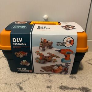 Kids Tool Set with Drill, 148 PCS STEM Building Tool Set w Storage Box BRAND NEW